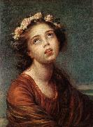 VIGEE-LEBRUN, Elisabeth The Daughter's Portrait   RT Sweden oil painting reproduction